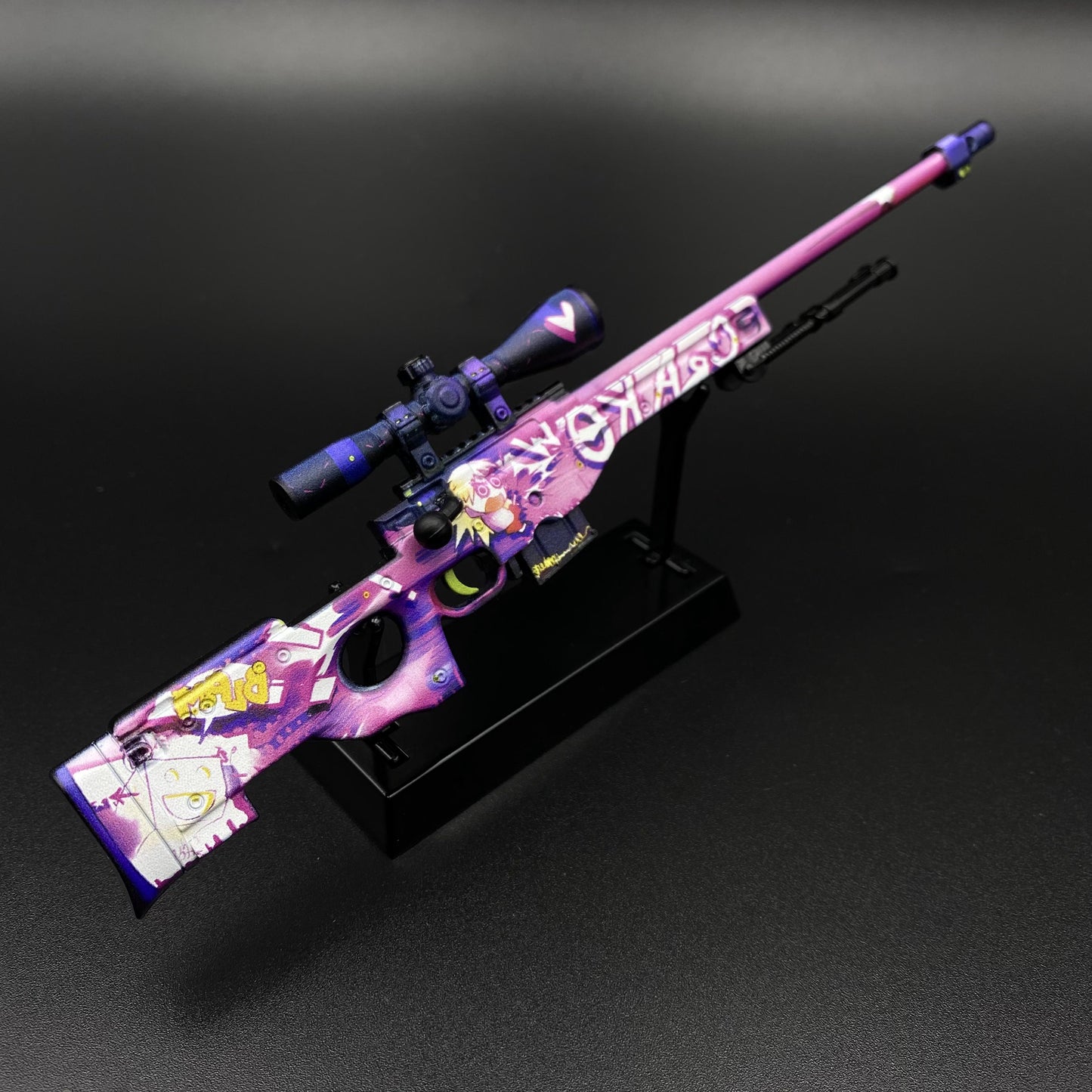 CS2 Game Peripheral - Tiny Gun Crakow! AWP Metal Replica Game Prop Collectible