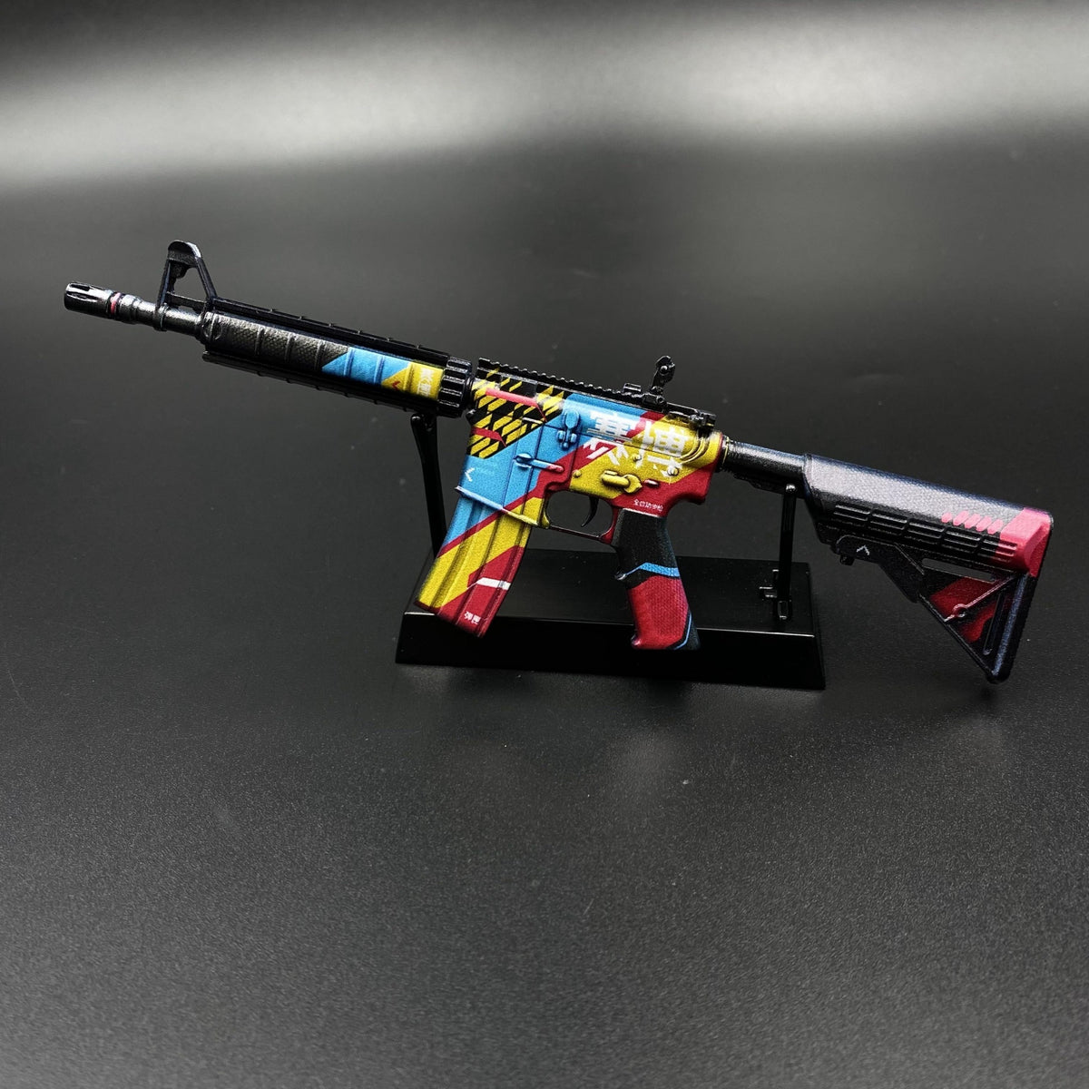 CS Game Skin M4A4 Cyber Security Mini Metal Game Replica For Collection