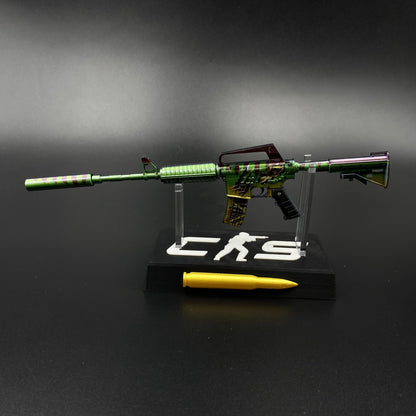 CS2 Game Peripheral - Emphorosaur-S M4A1-S Metal Replica Game Prop Collectible
