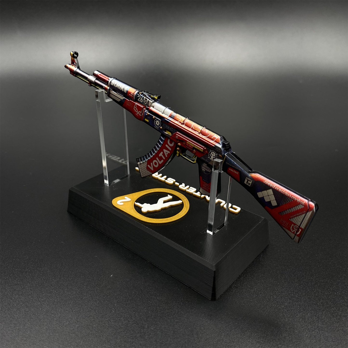 Hot Game CS2 Bloodsport AK47 Metal Replica Game Prop Collectible