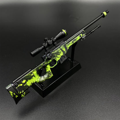 Hot Game CS2 Containment Breach AWP Metal Replica Game Prop Collectible