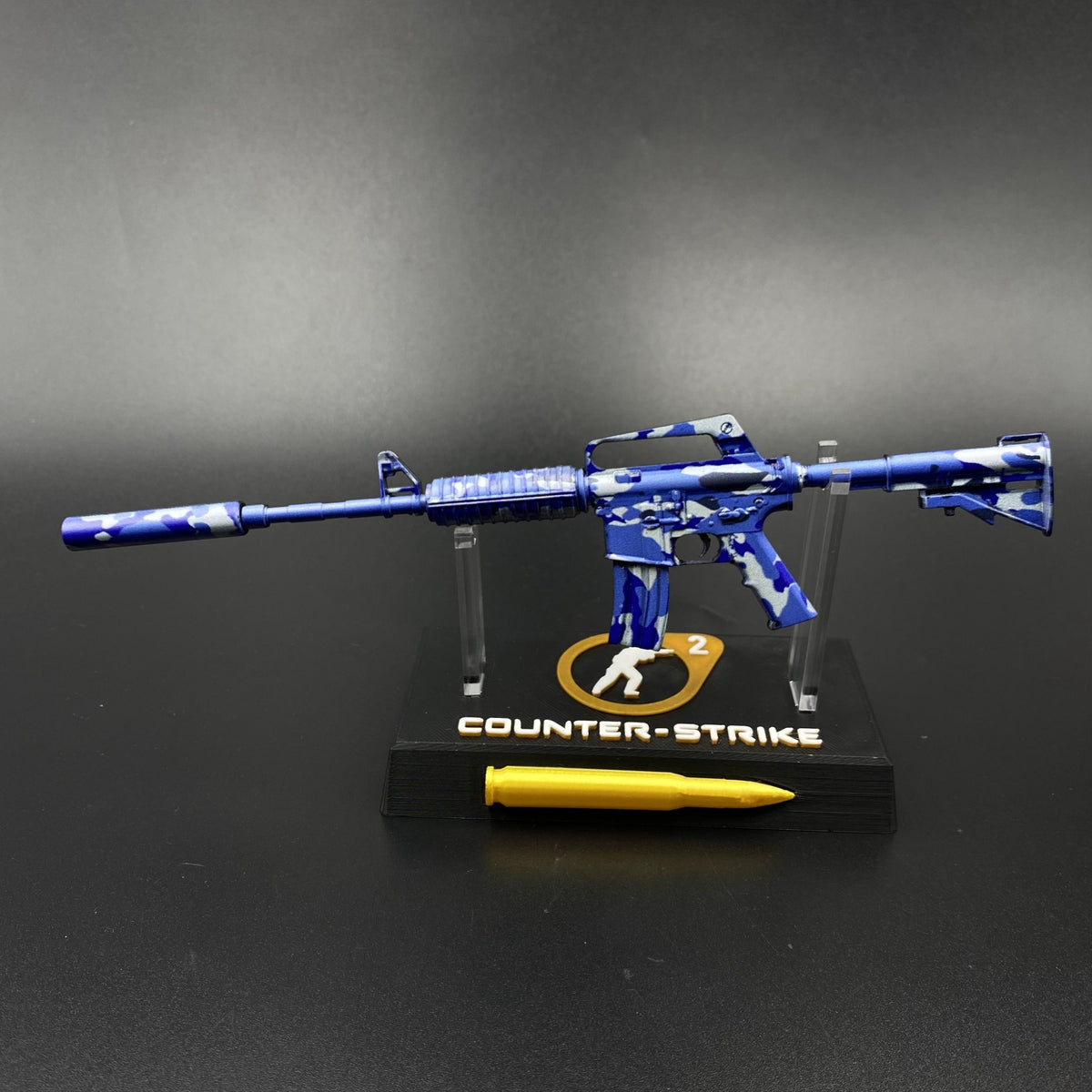 CS2 Game Peripheral - Bright Water M4A1-S Metal Replica Game Prop Collectible