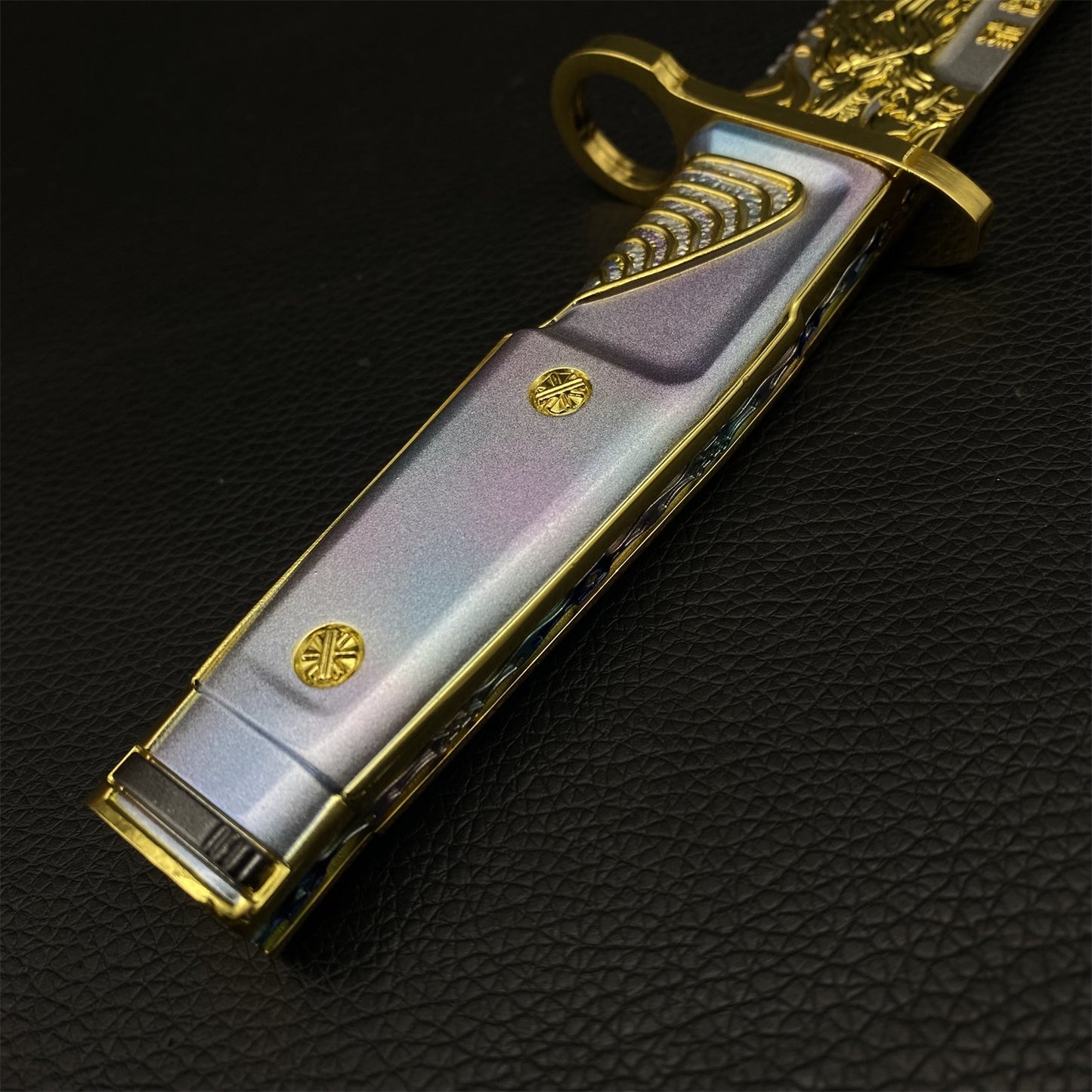 DF Dragon Tooth Knife Metal Blunt Prop 26CM/10.2"