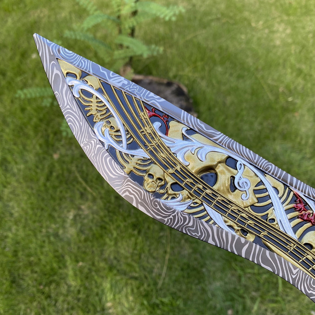40CM/15.74" Delta Force Elegy Hot Game Weapon Replica - Game Collectible Decorative Ornament