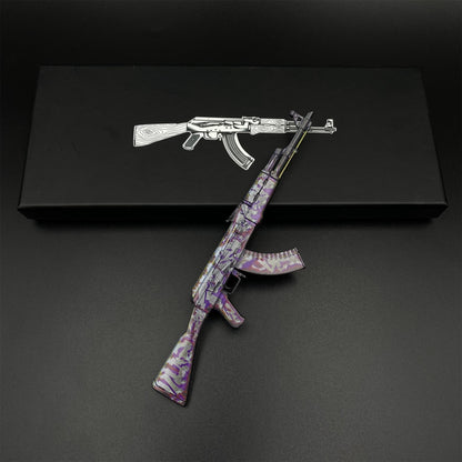Hot Game CS2 AK47 Head Shot Skin Metal Replica Game Prop Collectible