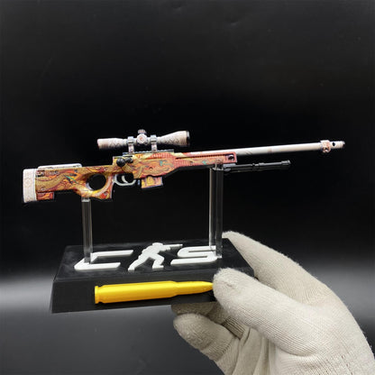 Hot Game CS2 Desert Hydra AWP Metal Replica Game Prop Collectible