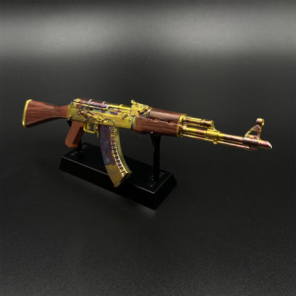 Hot Game CSGO AK‑47 Case Hardened Mini Metal Replica