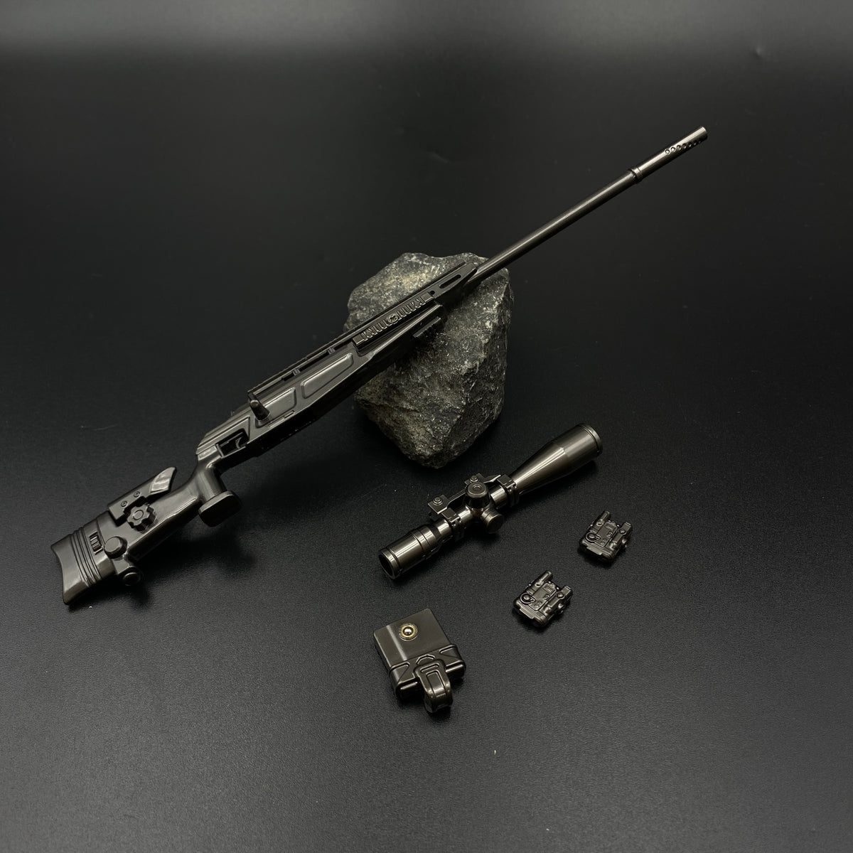 Hot Game Delta Force R93 Sniper Rifle Metal Replica Desktop Decoration Gift for Game Fans