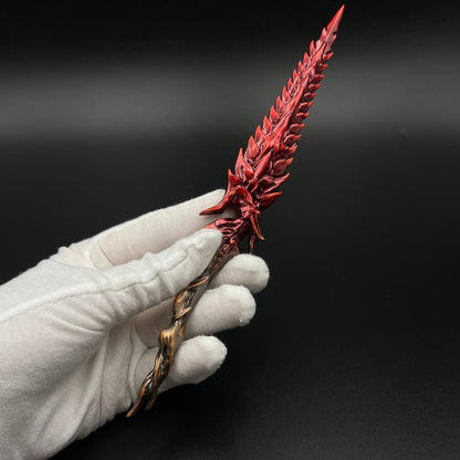 Blood Demon Sword Mini Replica | Fantasy Chinese Novel Weapon Replica