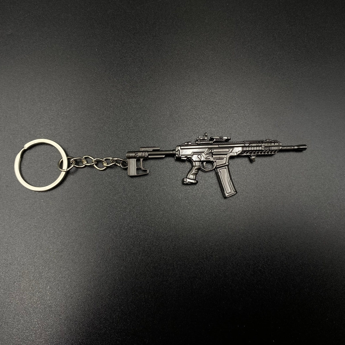 Delta Force K437 Mini Tactical Assault Rifle Alloy Keychain