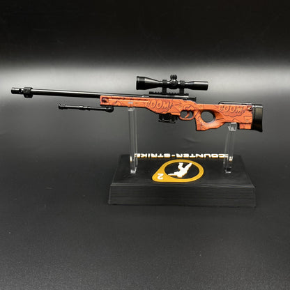 CS2 Game Peripheral - Tiny Gun BOOM AWP Metal Replica Game Prop Collectible