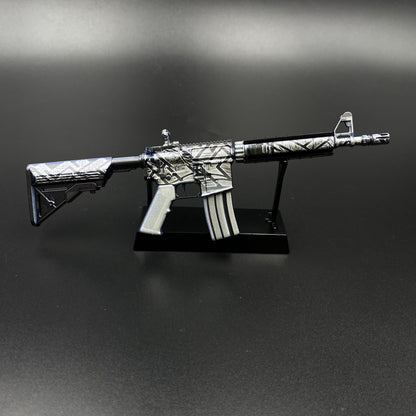 CS Game Skin M4A4 Aeolian Dark Mini Metal Game Replica For Collection