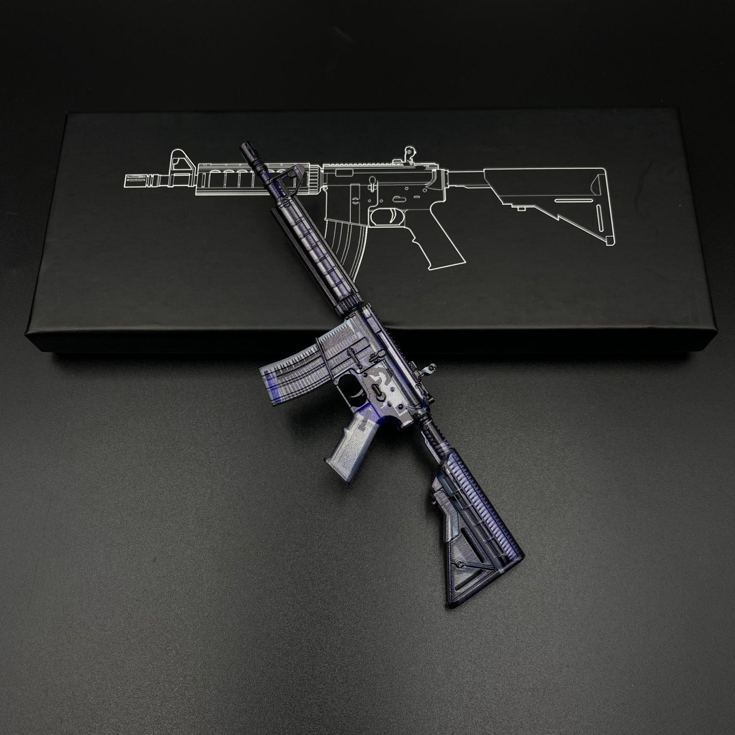 CS Game Skin M4A4 X‑Ray Mini Metal Game Replica For Collection