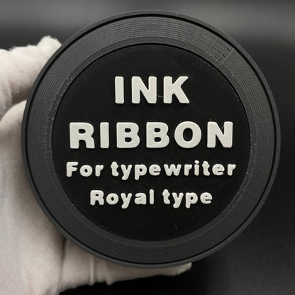 3D Printed Horror Game Ink Ribbon Shape Speaker, Gaming Room Decor Fan Collectible