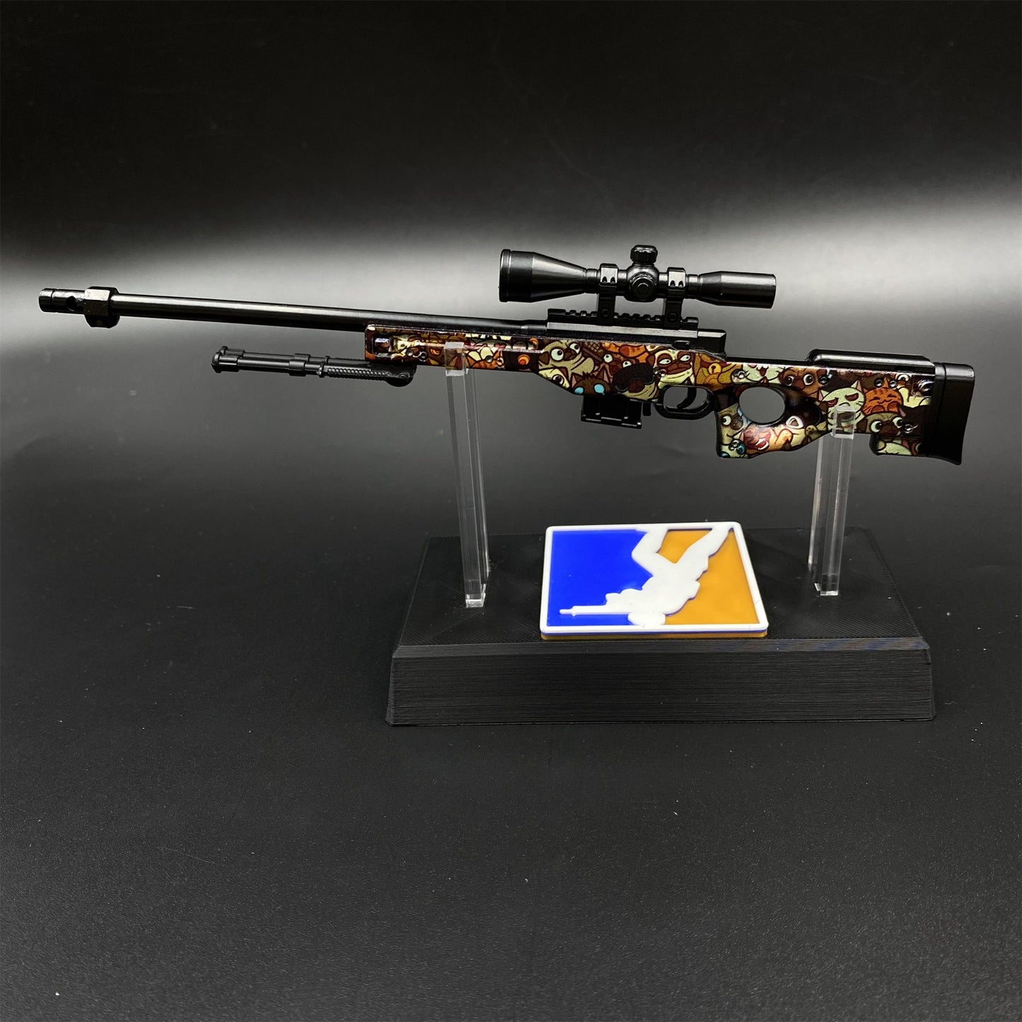 Hot Game CS2 PAW AWP Sniper Rifle Metal Replica Game Prop Collectible