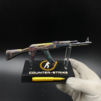 CS2 Game Peripheral - AK47 Legion of Anubis Metal Replica Game Prop Collectible
