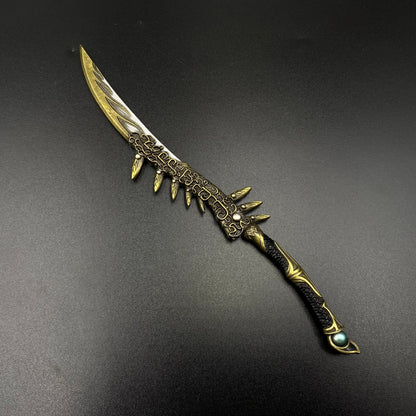 Mortal Cultivation Biography- Handmade "Golden Mother-Son Spirit Blade" is perfectly restored Han Li weapon replica