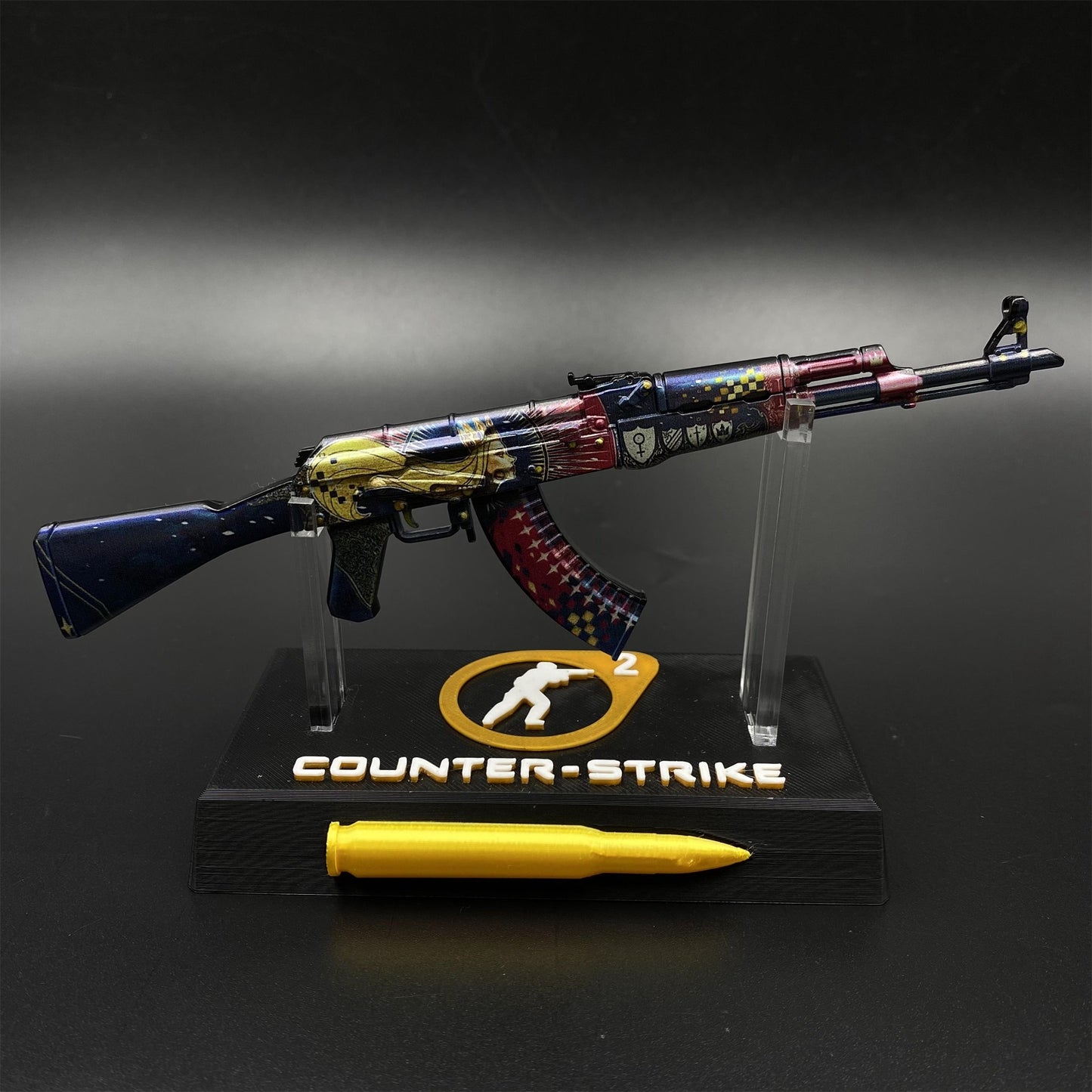 Hot Game CS2 Empress AK47 Metal Replica Game Prop Collectible