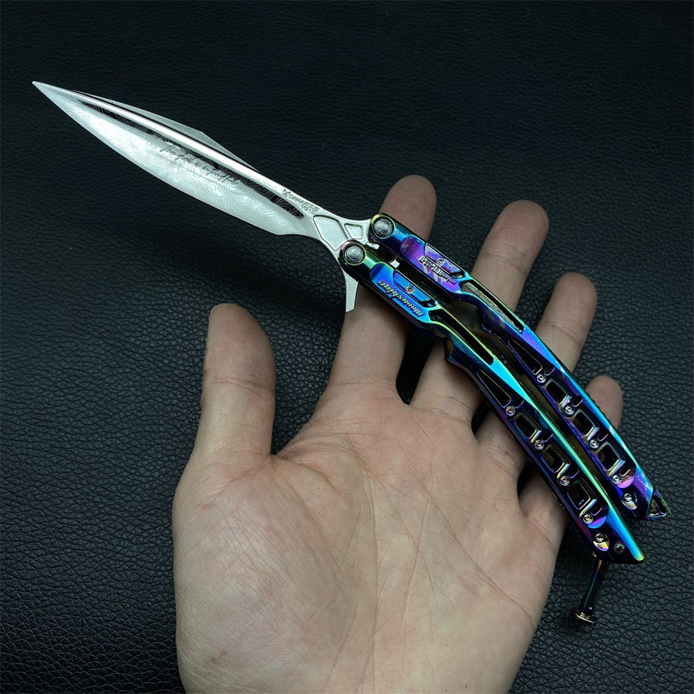 Arena Berakout Neon Phantom Butterfly Knife Replica For Collection