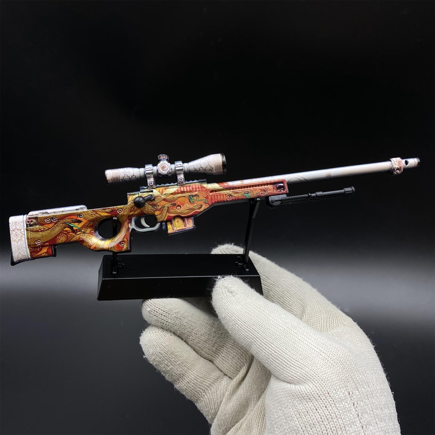 Hot Game CS2 Desert Hydra AWP Metal Replica Game Prop Collectible