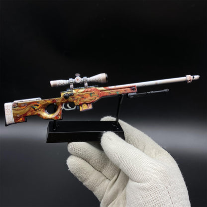 Hot Game CS2 Desert Hydra AWP Metal Replica Game Prop Collectible