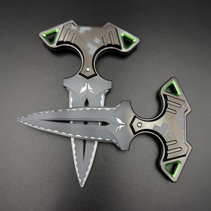 Rogue Dagger Knife, 1:1 Scale Replica of Skin Replica Cosplay Prop Set Unsharpened Game Prop Collectible