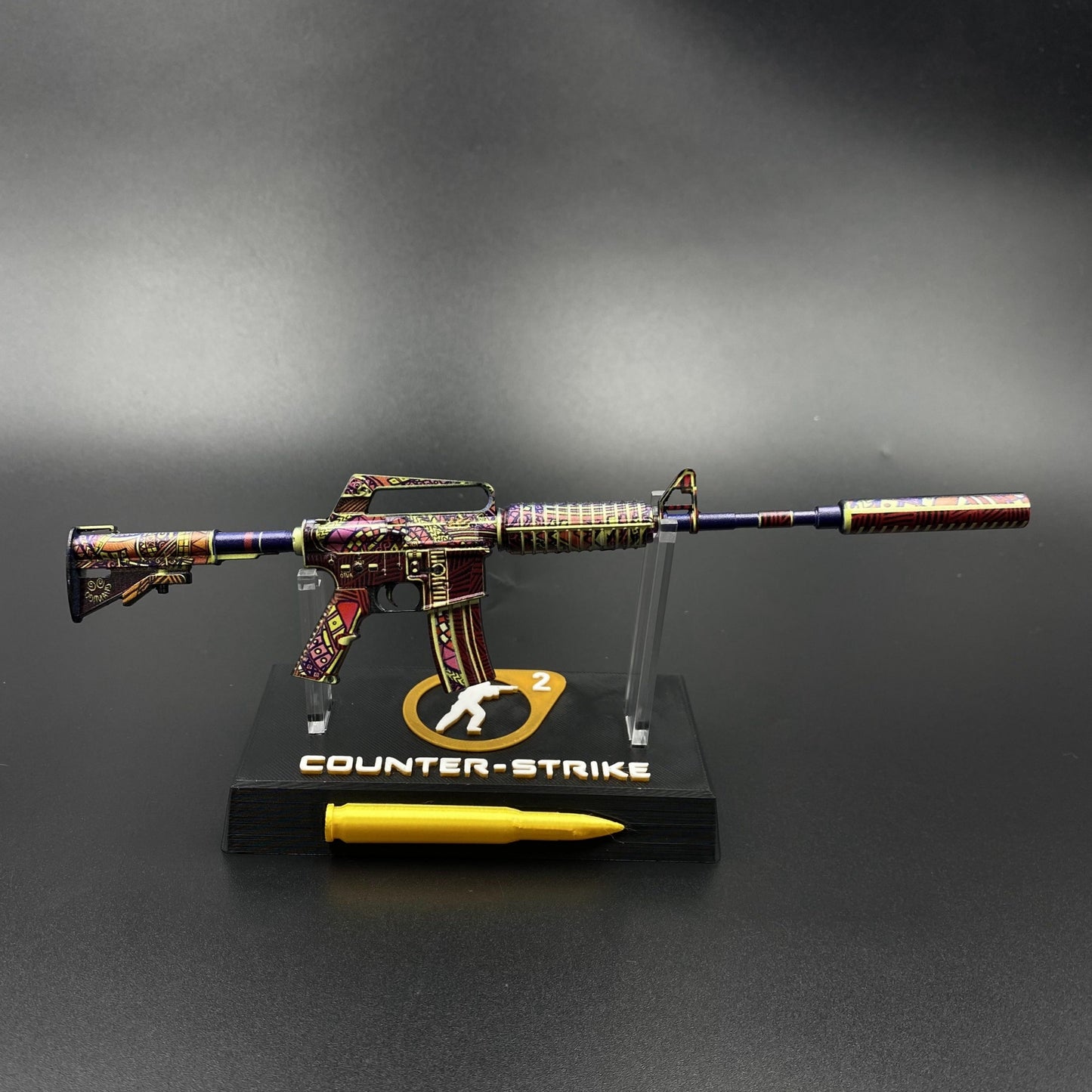 CS M4A1‑S Chantico's Fire Metal Gun Replica for Collectible