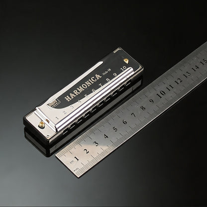Delta Force Elegy Harmonica Prop 10 Hole Blues Harmonica