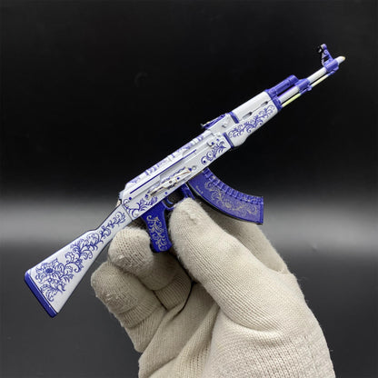 Hot Game CS2 Inheritance AK47 Metal Replica Game Prop Collectible