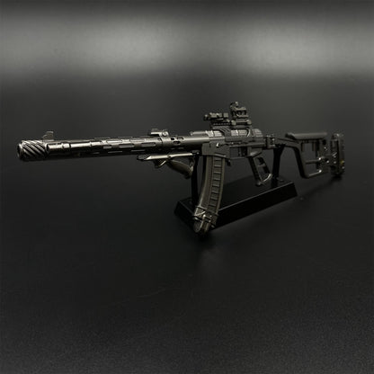 DF Tactical AS Val Metal Miniature Suppressed Rifle Tiny Gun