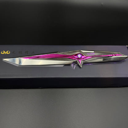 1:1 S9 Season New Knife Skin Falling Star Delta  Force Game Knife IRL Replica Knife Blunt Blade