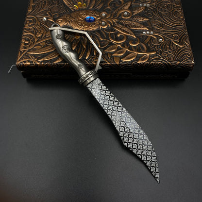 Shadow Ritual Blade Prop Replica with Leather Sheath