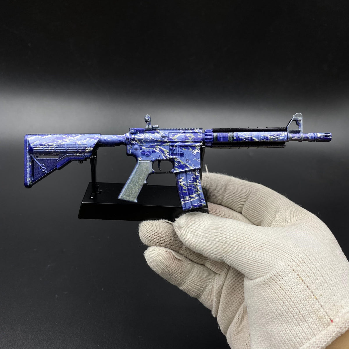 M4A4 Naval Shred Camo Gun CS2 Game Replica For Collectible