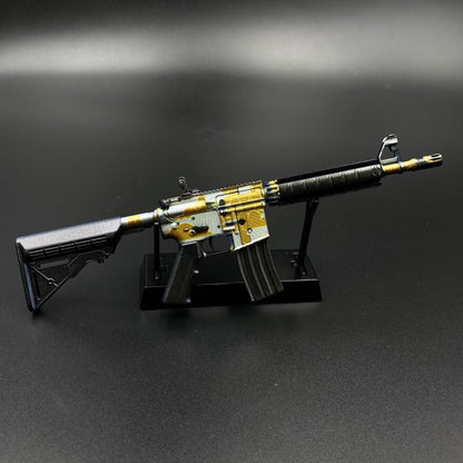 CS Game Skin M4A4 Daybreak Mini Metal Game Replica For Collection