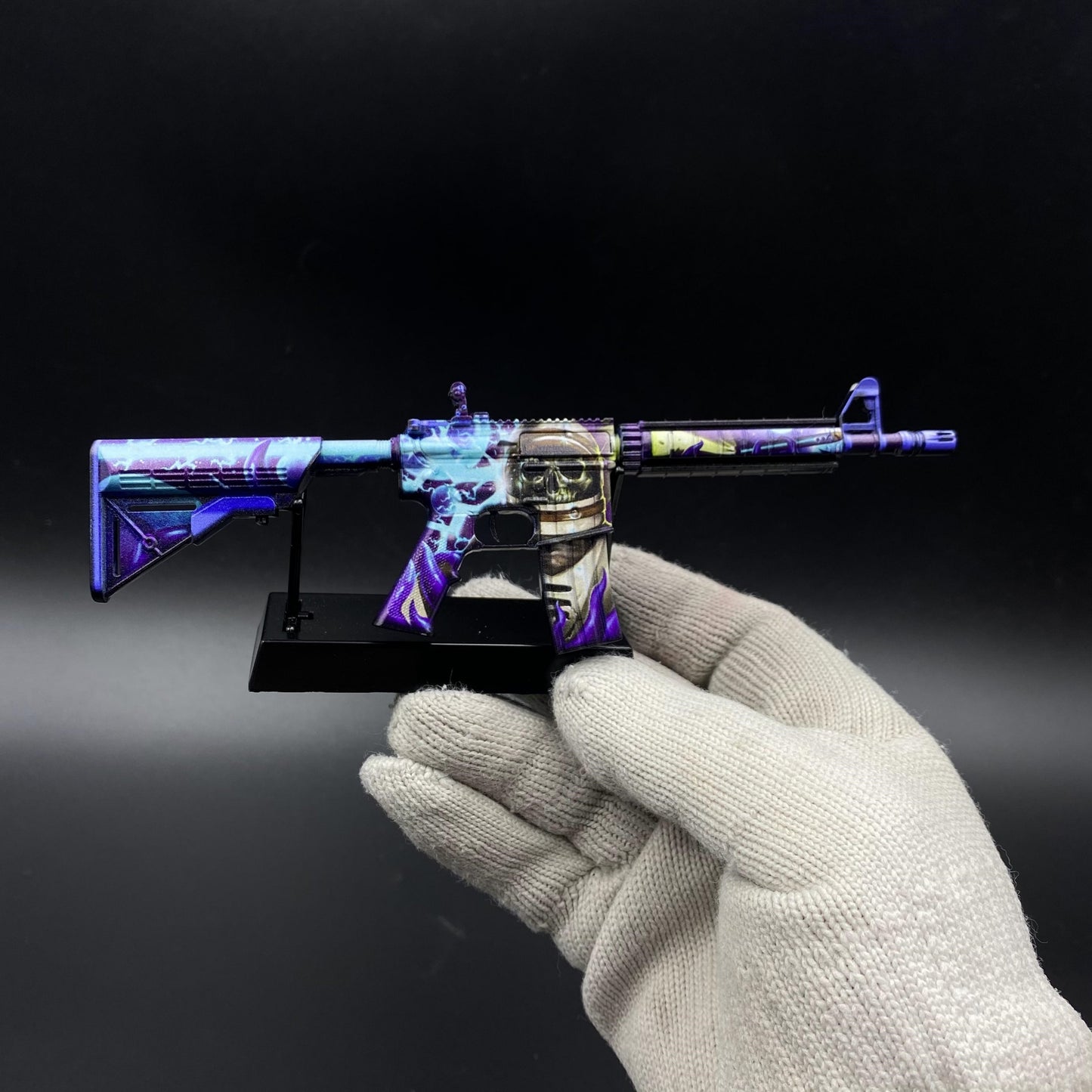 CS Skin M4A4 Desolate Space Mini Metal Replica For Collectible