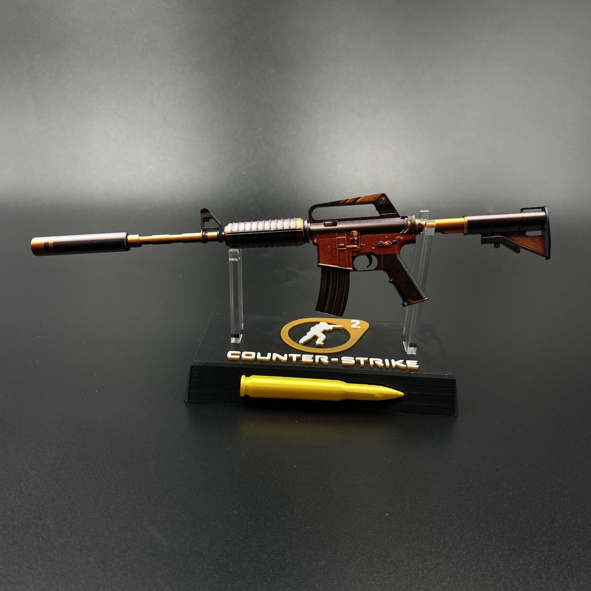 CS M4A1‑S Atomic Alloy Gun Replica for Collectible