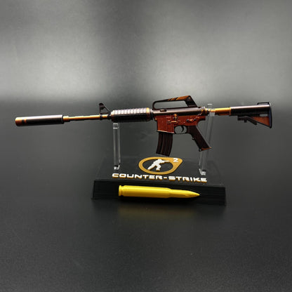 CS M4A1‑S Atomic Alloy Gun Replica for Collectible