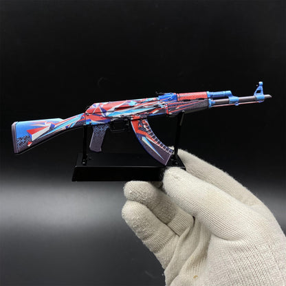 Hot Game CS2 AK47 Point Disarray Metal Replica Game Prop Collectible