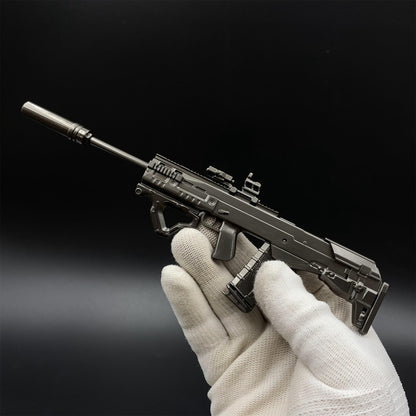 DF Tactical ASh-12 Assault Rifle Metal Miniature Modernized Tiny Gun
