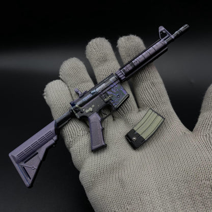 CS Game Skin M4A4 Polysoup Mini Metal Game Replica For Collection