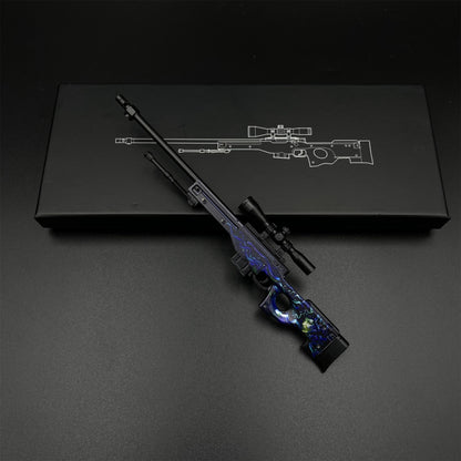 Hot Game CS2 Medusa AWP Metal Replica Game Prop Collectible
