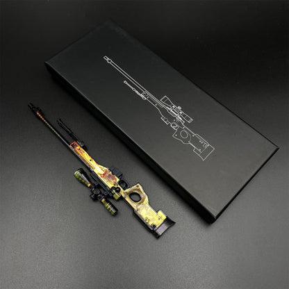 CS2 Game Peripheral - Dragon Lore AWP Metal Replica Game Prop Collectible