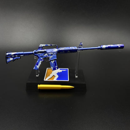 CS2 Game Peripheral - Bright Water M4A1-S Metal Replica Game Prop Collectible