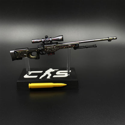 Hot Game CS2 The Prince AWP Metal Replica Game Prop Collectible
