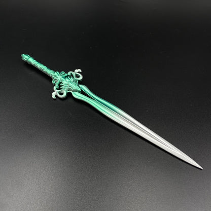 Flying Sword Fifteen Metal Replica Jian Lai Xianxia Weapon Prop Collectible Desktop Decoration Gift