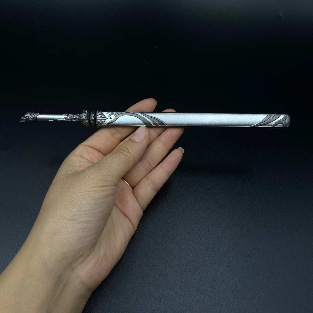 Longxiang Sword Alloy Collectible Replica, Decorative Fantasy Sword with Sheath