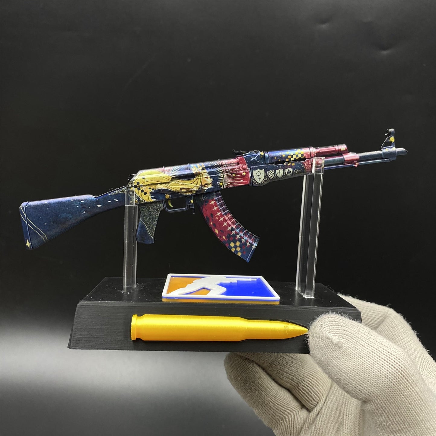 Hot Game CS2 Empress AK47 Metal Replica Game Prop Collectible