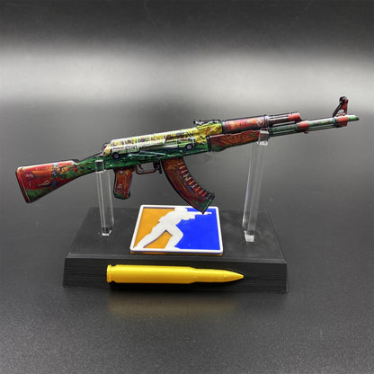 Hot Game CS2 AK47 The Outsiders Metal Replica Game Prop Collectible