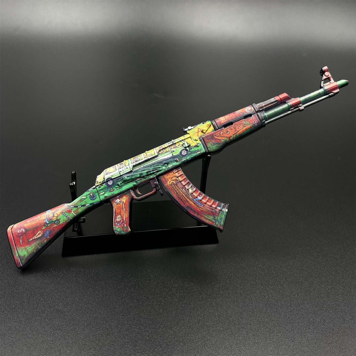 Hot Game CS2 AK47 The Outsiders Metal Replica Game Prop Collectible