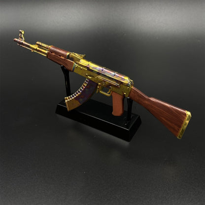 Hot Game CS2 AK47 Case Hardened Metal Replica Game Prop Collectible